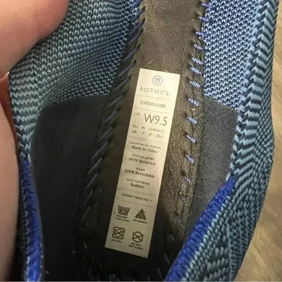 Rare Rothys Lapis Python Size 9.5 - Picture 9 of 9